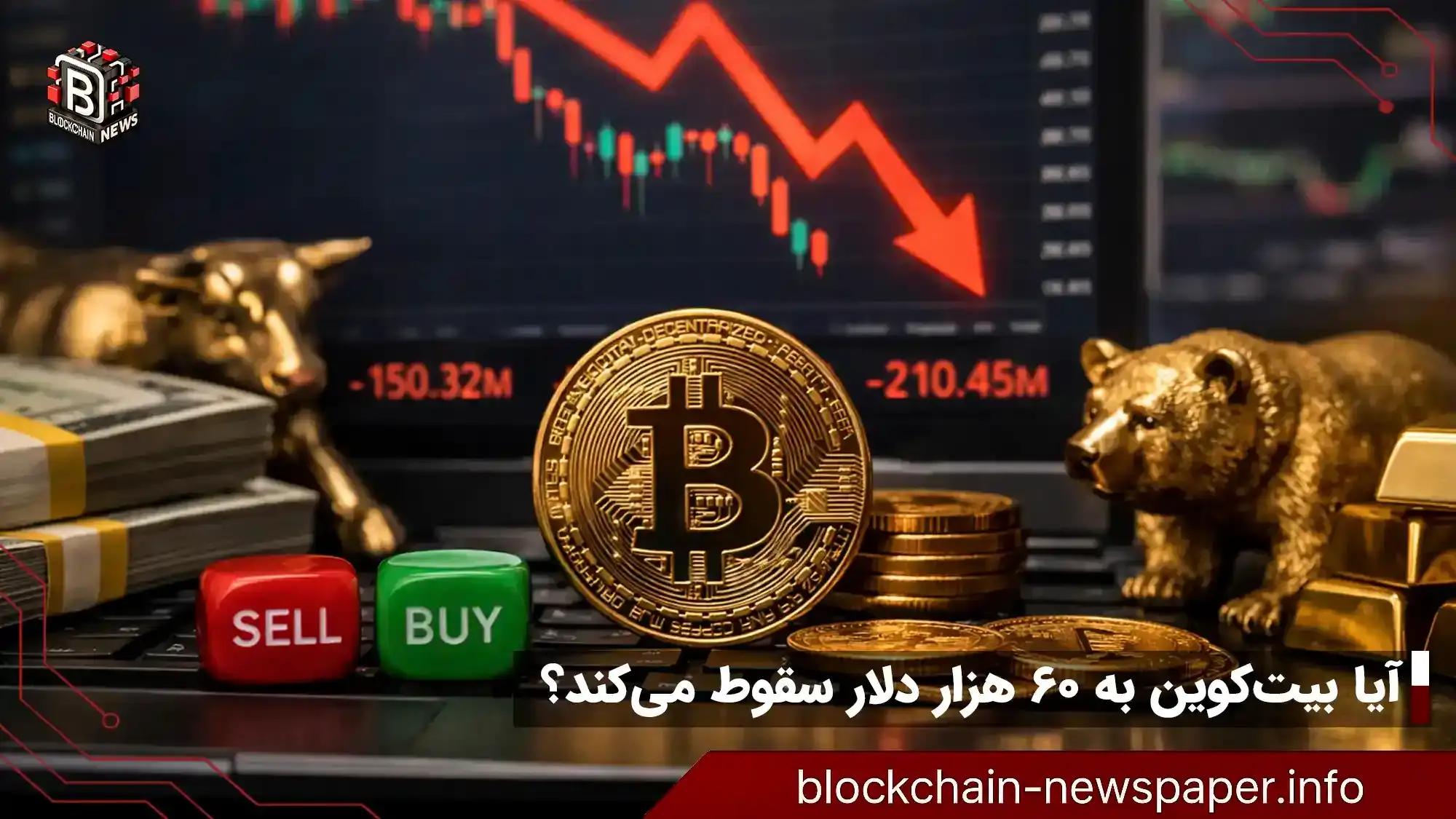 آیا بیت‌کوین به ۶۰ هزار دلار سقوط می‌کند؟