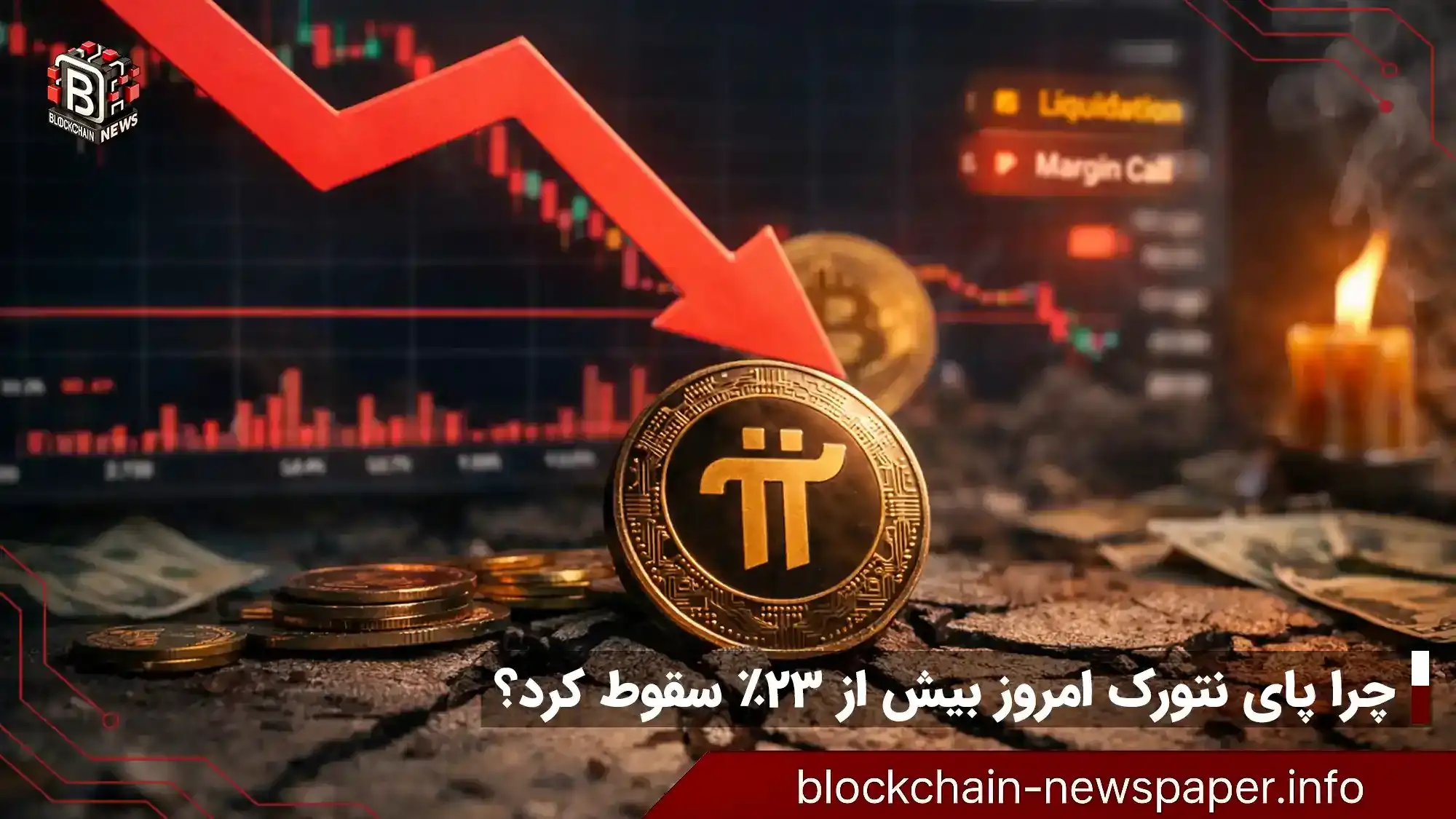چرا قیمت رمزارز پای نتورک امروز سقوط کرد؟