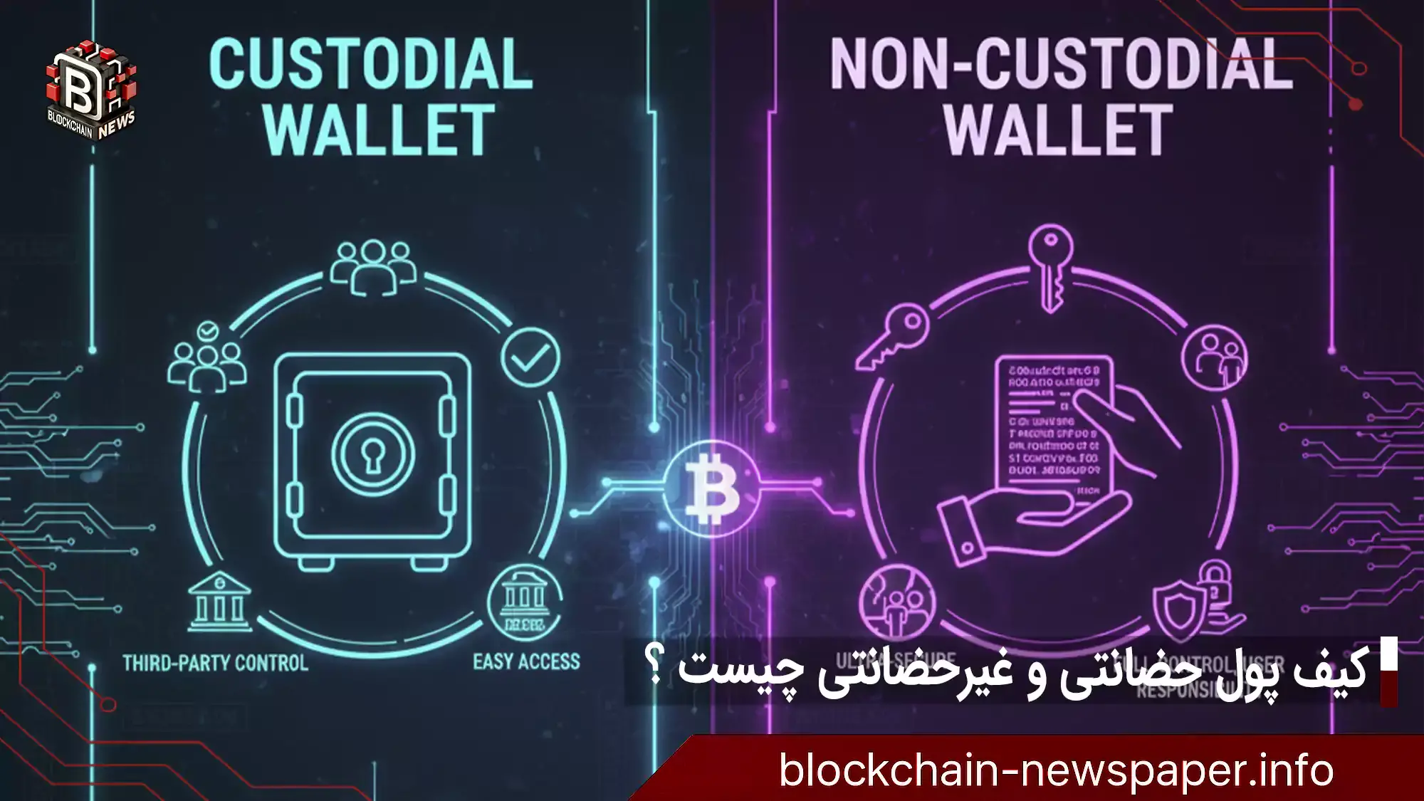 کیف پول حضانتی و غیرحضانتی چیست؟