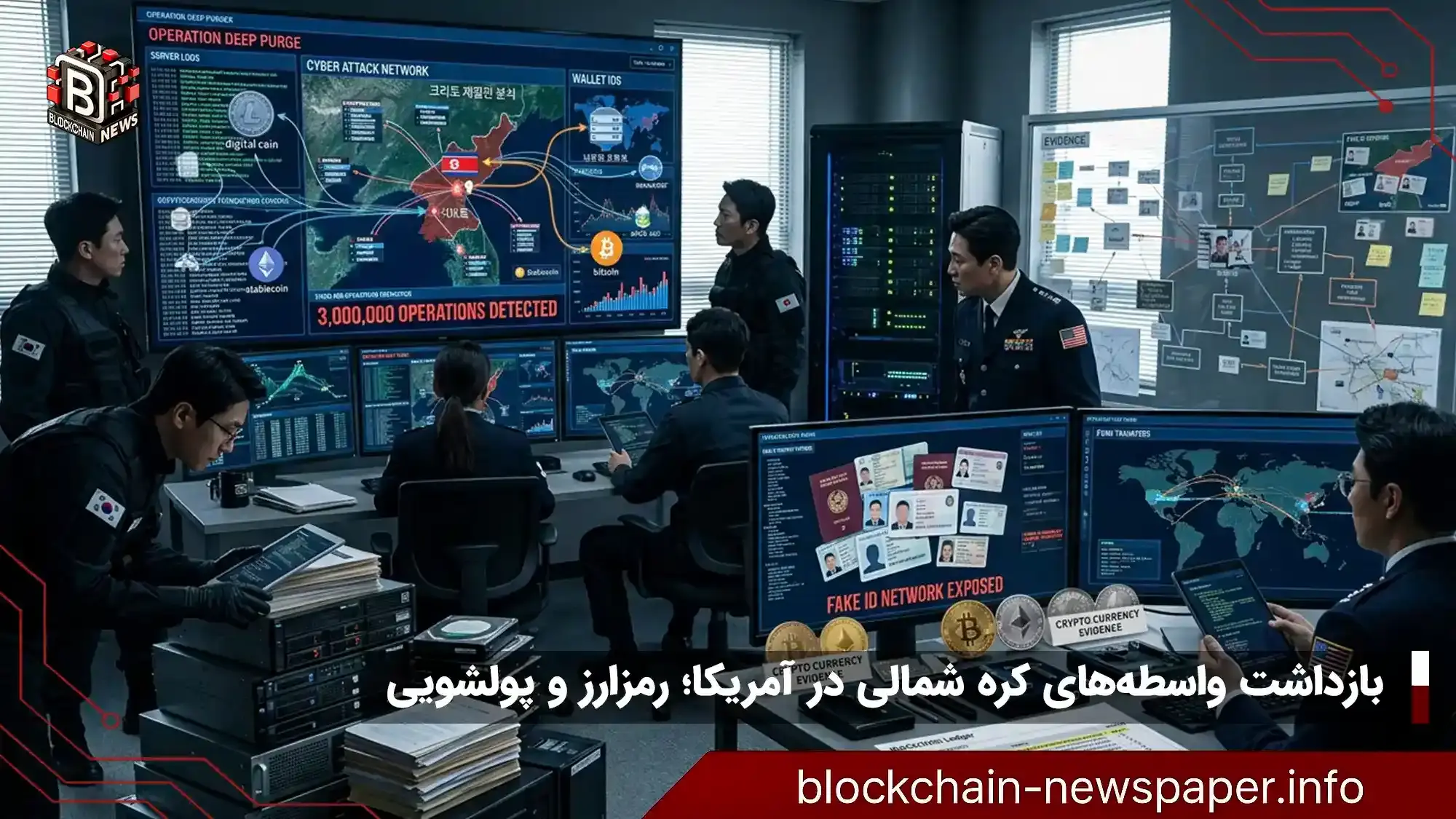 بازداشت واسطههای کره شمالی در آمریکا؛ رمزارز در پولشویی