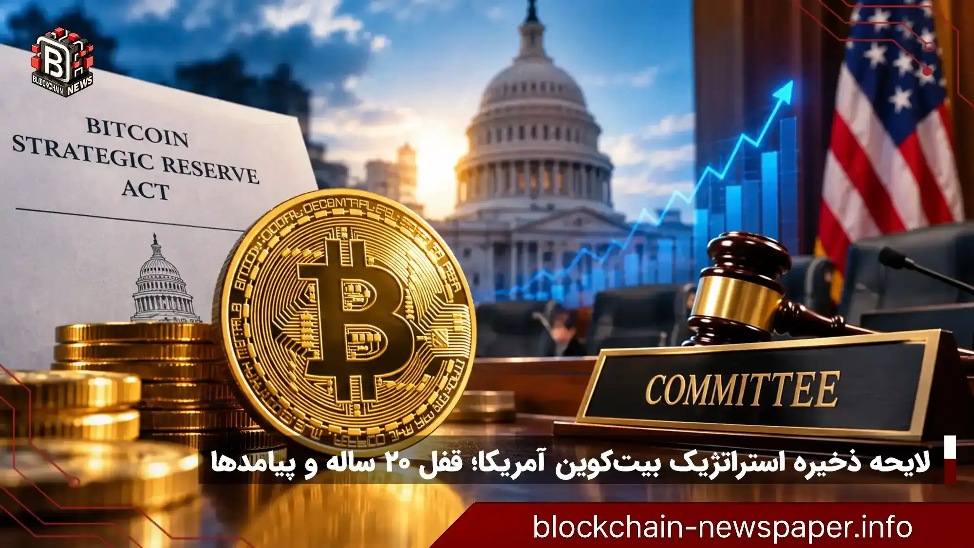 لایحه ذخیره استراتژیک بیت‌کوین در مسیر رأی کمیته