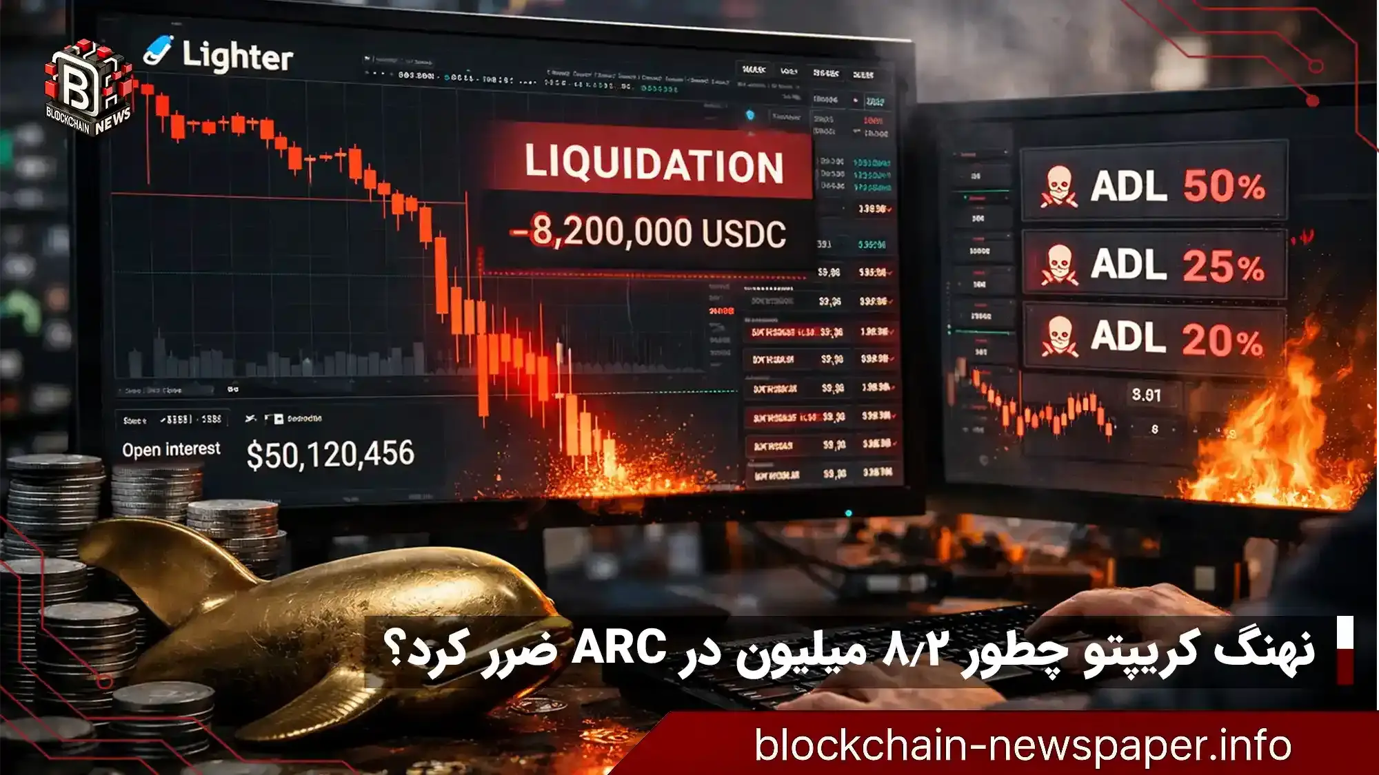 نهنگ کریپتو چطور ۸٫۲ میلیون در ARC ضرر کرد؟