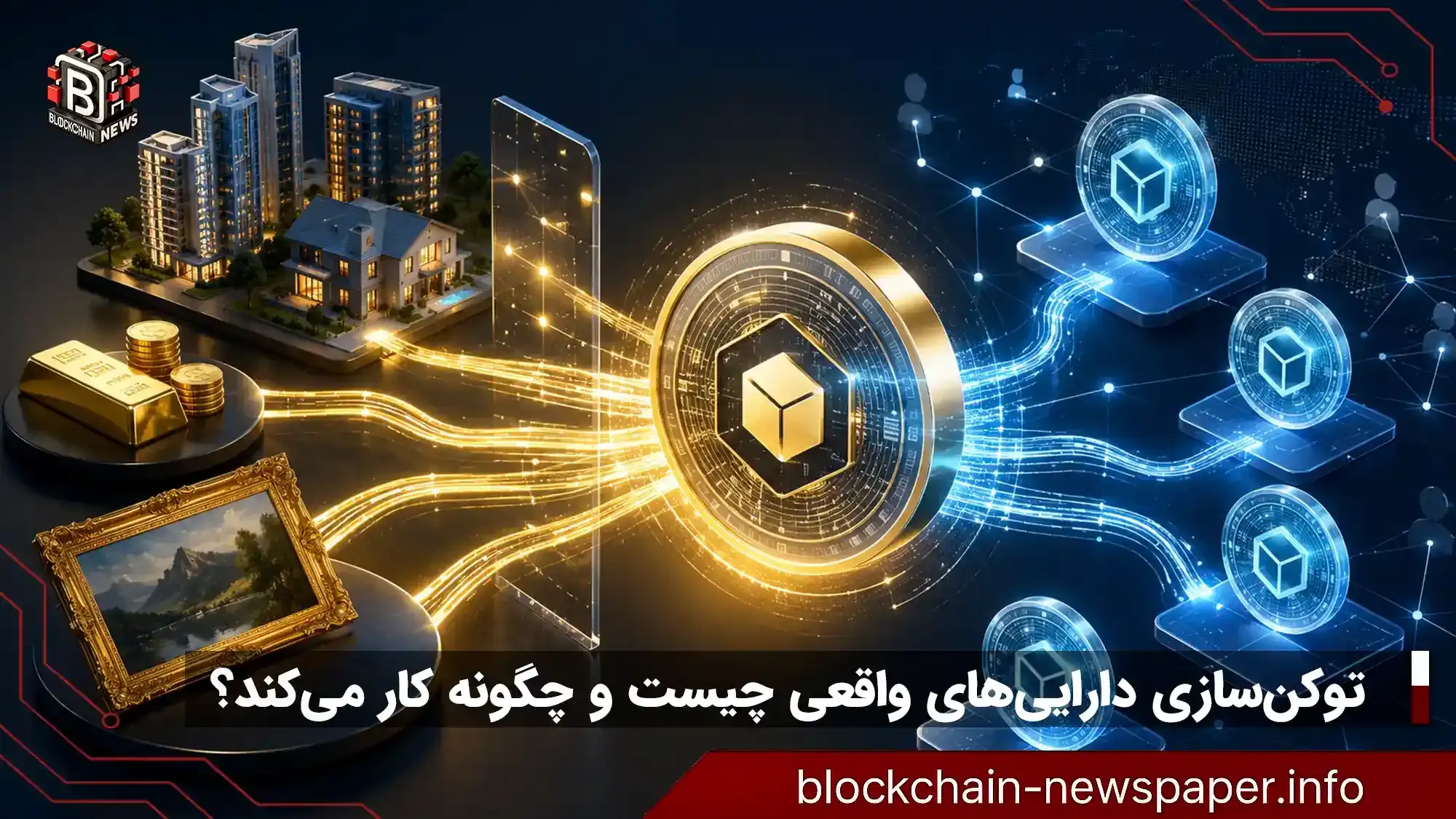 توکن‌سازی دارایی‌های واقعی چیست و چگونه کار می‌کند؟